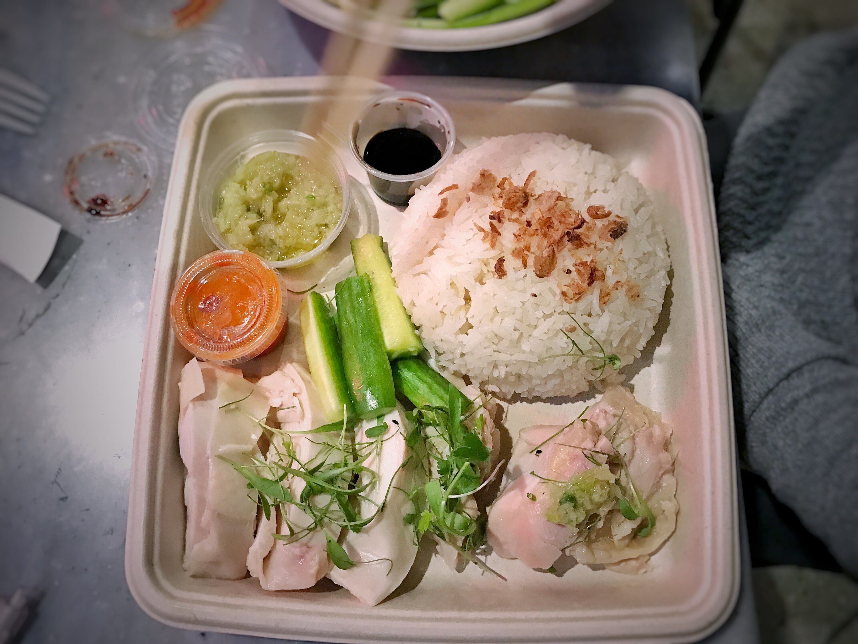 Hainanese Chicken Rice in Haikou