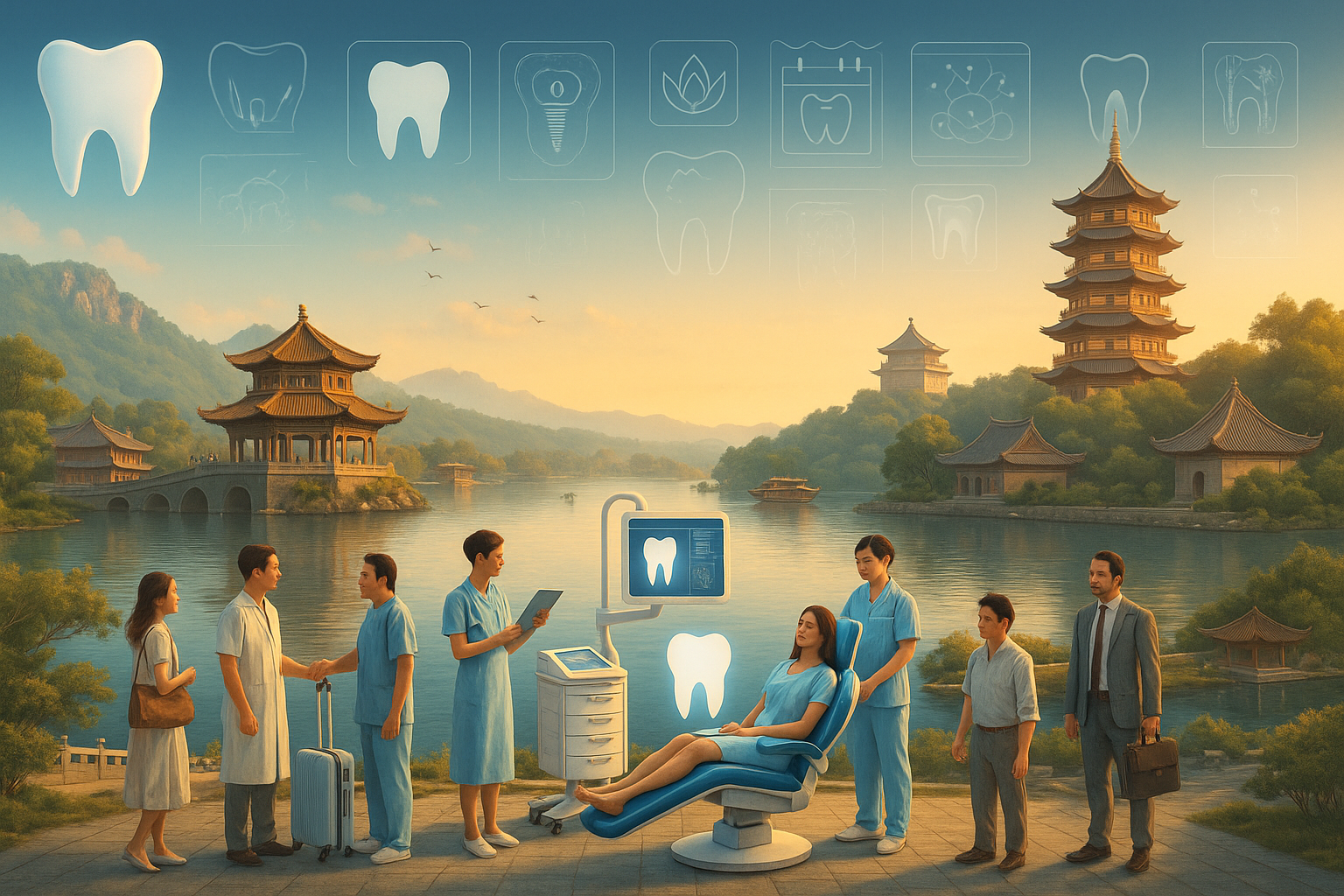 Hangzhou Clinics Map