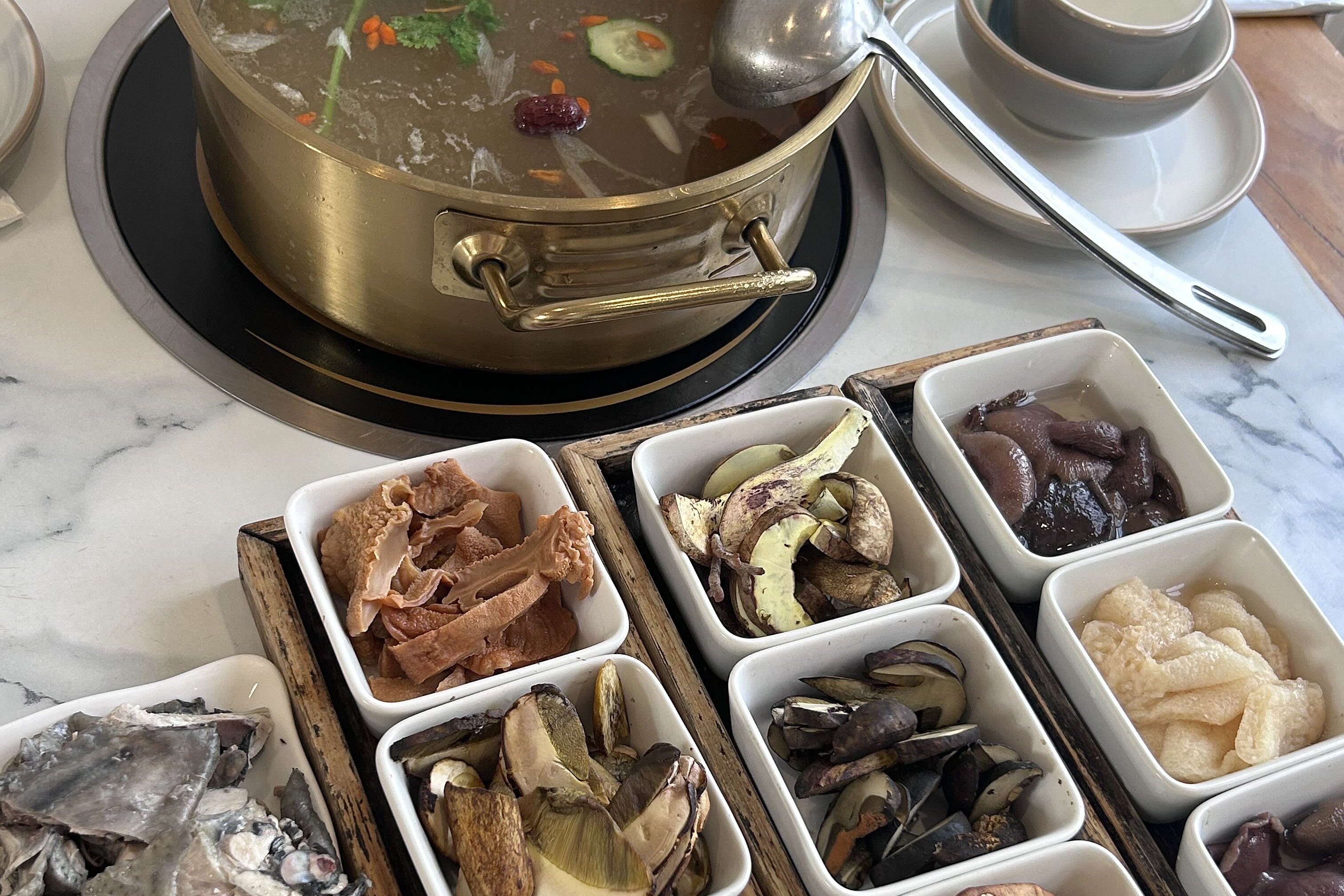 Wild Mushroom Hotpot in Kunming