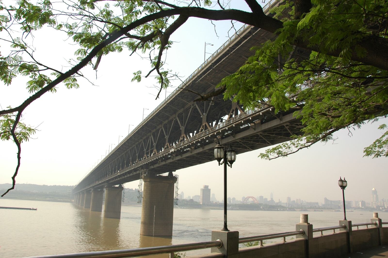Wuhan Yangtze River Bridge in Wuhan