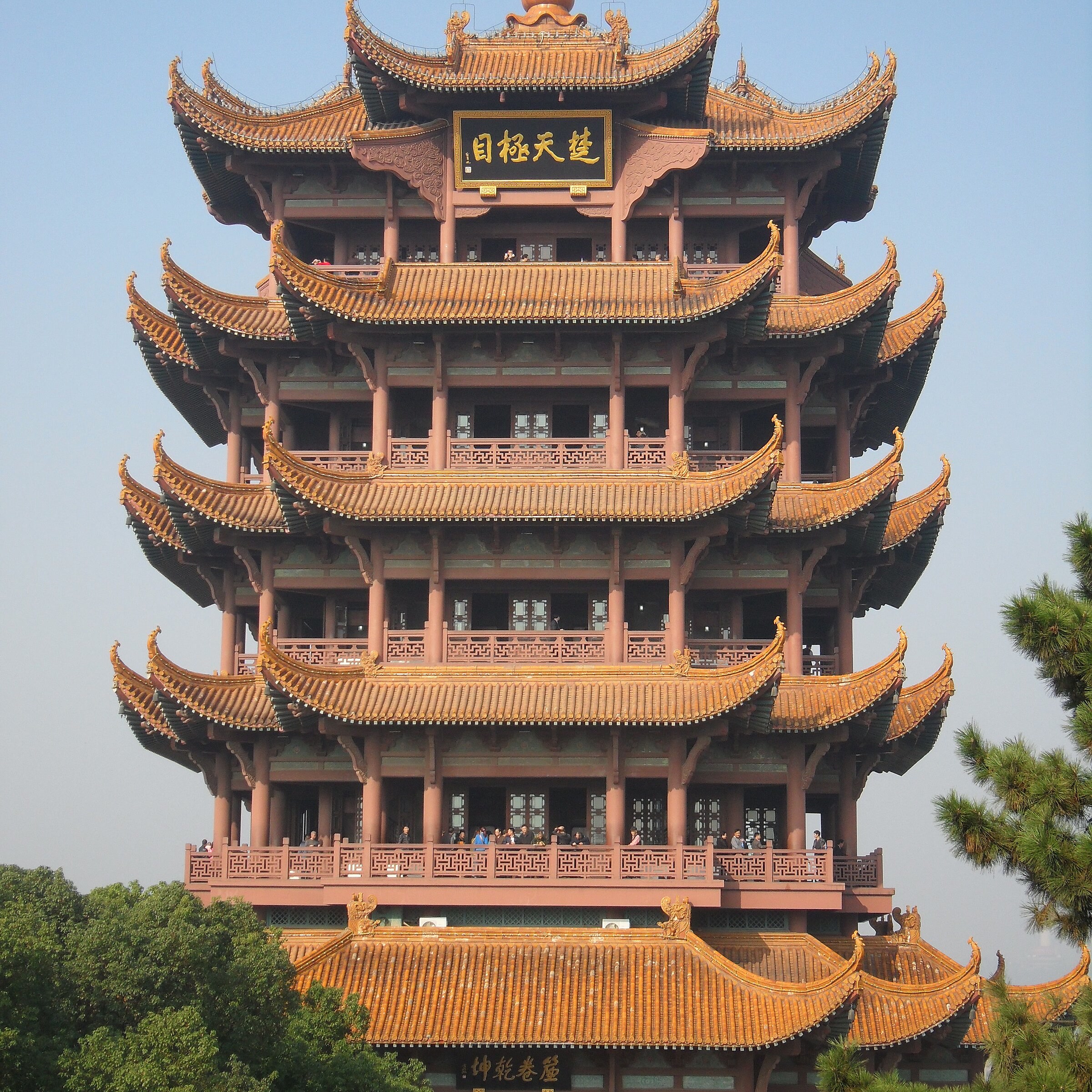 Yellow Crane Tower in Wuhan for dental tourism planning