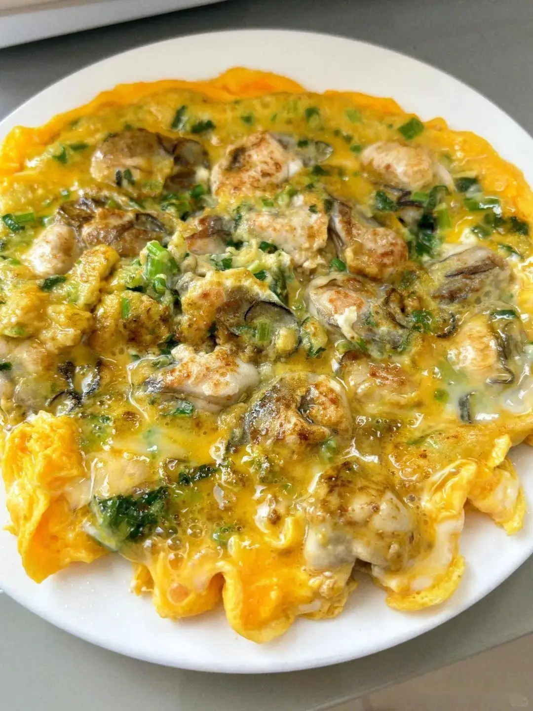 Oyster Omelet in Xiamen