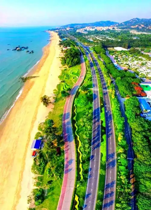 Ring-Island Coastal Road in Xiamen for dental tourism planning
